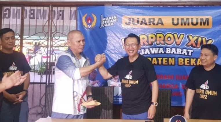 Kabupaten Bekasi Juara Umum Porprov XIV Jabar 2022, Dispora Kabupaten Bekasi, Dani Ramdan, BN Holik Qodratullah, Reza Luthfi Hasan