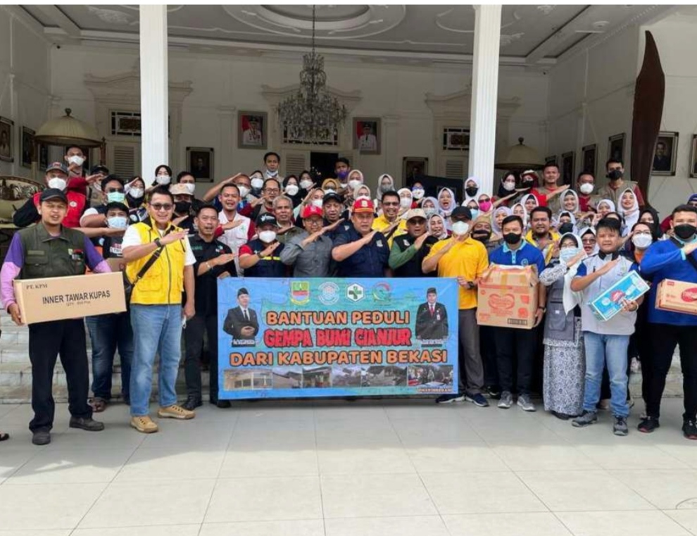 Pemkab Bekasi Serahkan Bantuan untuk Korban Gempa Cianjur, Dinas Kesehatan Kabupaten Cianjur, Program Bakti Sosial Komunitas Bekasi SEHAT