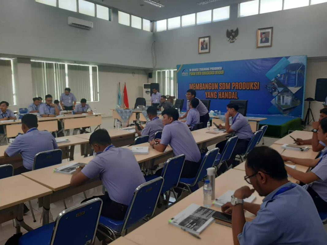 Operator Instalasi PDAM Tirta Bhagasasi Jalani Pelatihan